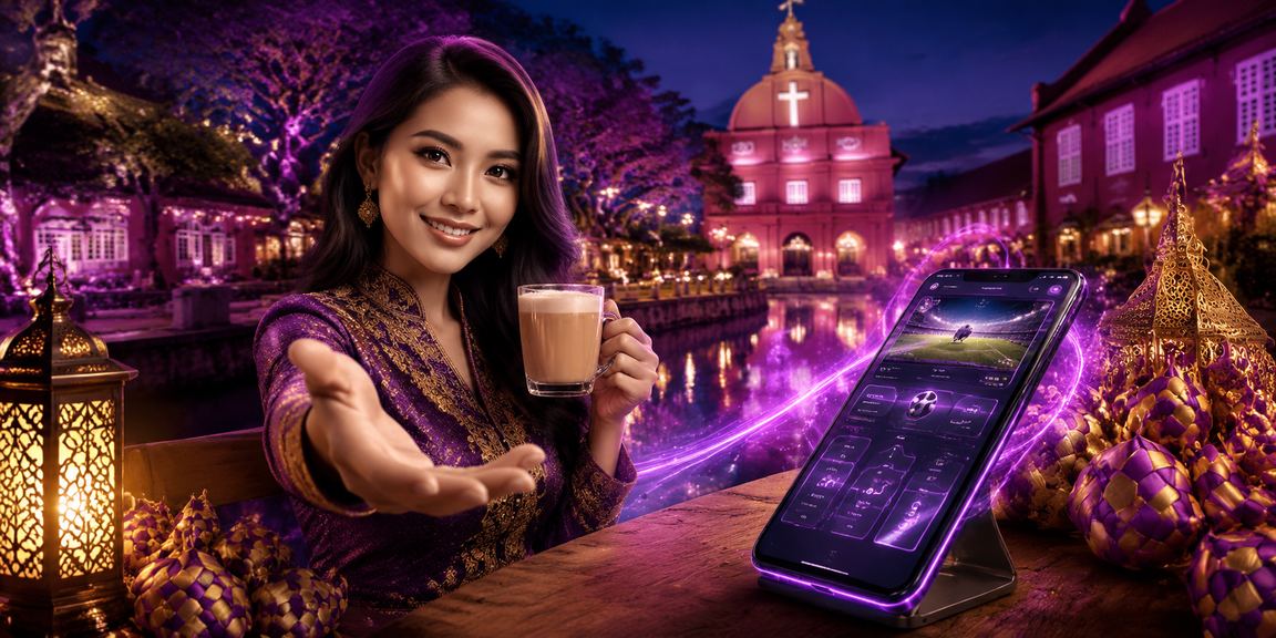 User accessing the4dresult mobile casino in Melaka, Malaysia